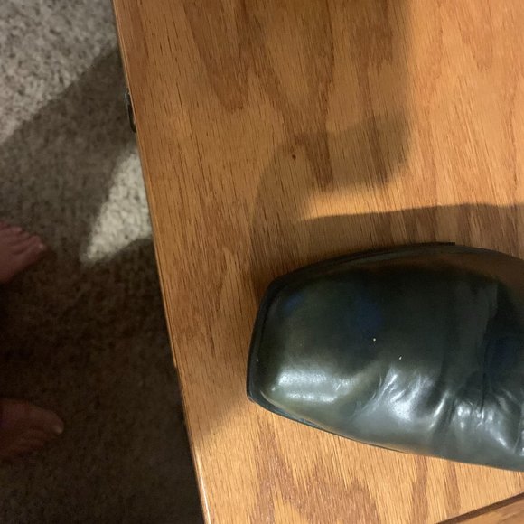 Donald J. Pliner Green Leather Ankle Boots - Picture 5 of 6